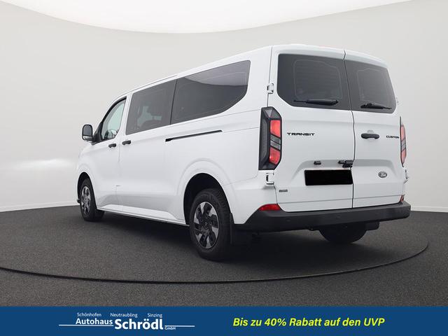 Ford Transit Custom - Kombi 9-Sitzer L2 2.5 Duratec PHEV 233PS Automatik Trend 3,4t Klimaautomatik Frontscheibe beheizb. Rückf.kamera PDC v+h Tempomat Navi Bluetooth Touchscreen Apple CarPlay Android Auto Ganzj.Reifen