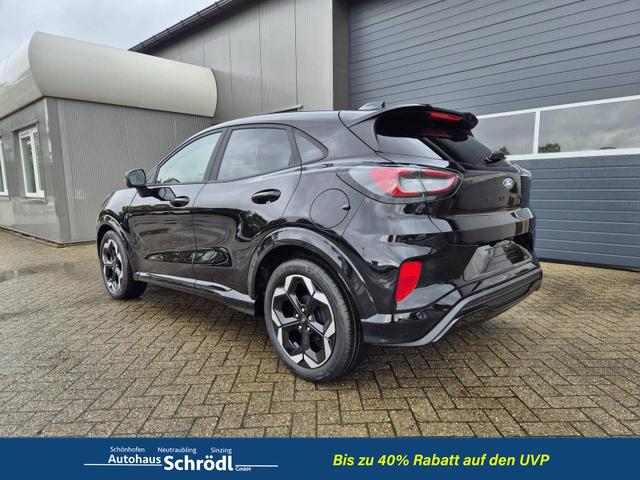 Ford Puma ST-Line X 1.0 EcoBoost Hybrid 125PS Automatik NEUES MODELL 360°Kamera AbstandsTempomat el.Heckklappe Premium Leder (Sensico) B+O-Sound Klimaautomatik Sitzheizung Lenkradheizung Frontscheibe beheizb. Ford-Navi SYNC4 Bluetooth Apple CarPlay Android A 