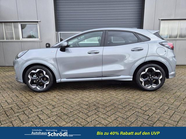 Ford Puma - ST-Line X 1.0 EcoBoost Hybrid 125PS Automatik NEUES MODELL 360°Kamera AbstandsTempomat el.Heckklappe Premium Leder (Sensico) B+O-Sound Klimaautomatik Sitzheizung Lenkradheizung Frontscheibe beheizb. Ford-Navi SYNC4 Bluetooth Apple CarPlay Android A