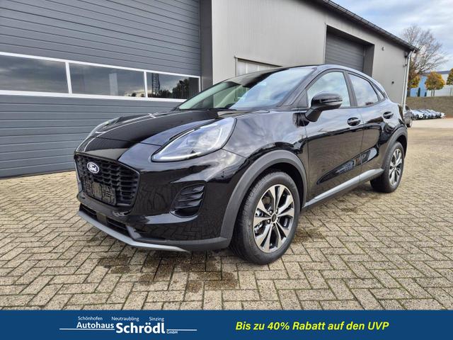 Ford Puma - Titanium 1.0 EcoBoost Hybrid 125PS Automatik Klimaautomatik Sitzheizung Lenkradheizung Frontscheibe beheizb. LED-Scheinwerfer Ford-Navi SYNC4 Bluetooth Apple CarPlay Android Auto PDC 17-LM