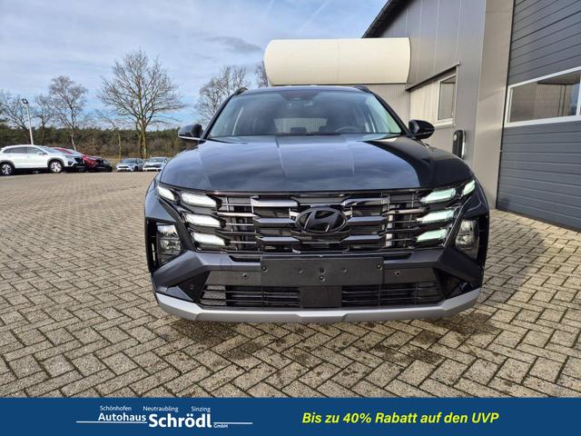 Hyundai TUCSON Trend 1.6 T-GDI 150PS Automatik TZ 2026 Teil-Leder Sitzheizung v+h Lenkradheizung Klimaautomatik Navi Touchscreen DAB+ Apple CarPlay + Android Auto PDC R&uuml;ckf.-Kamera Matrix-LED-Scheinw. 