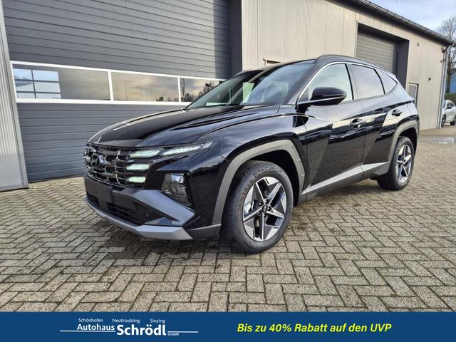 Hyundai TUCSON - Trend 1.6 T-GDI 150PS Automatik TZ 2026 Teil-Leder Sitzheizung v+h Lenkradheizung Klimaautomatik Navi Touchscreen DAB+ Apple CarPlay + Android Auto PDC R&uuml;ckf.-Kamera Matrix-LED-Scheinw.