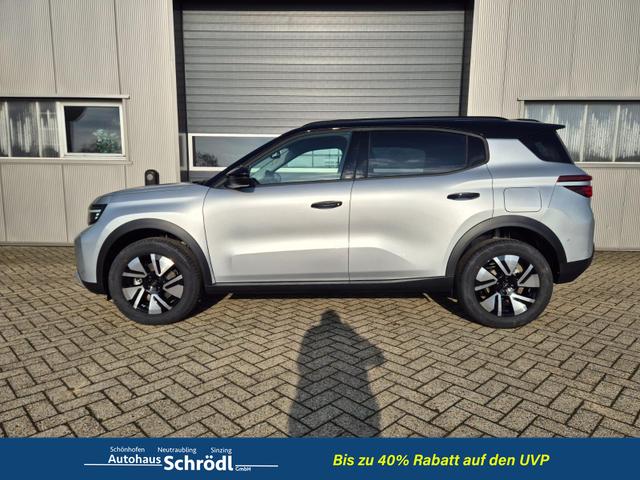 Opel Frontera GS 1.2 HEV 110PS Automatik Sitzheizung Lenkradheizung Frontscheibe beheizb. Klimaautomatik PDC v+h R&uuml;ckf.Kamera Navi Apple CarPlay Android Auto Touchscreen 17"LM 