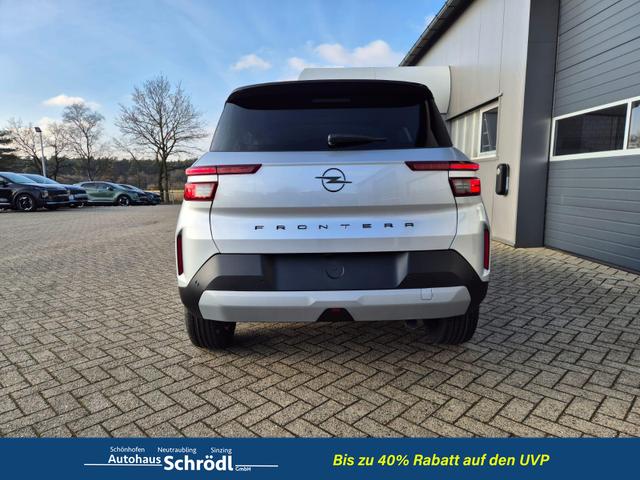 Opel Frontera GS 1.2 HEV 110PS Automatik Sitzheizung Lenkradheizung Frontscheibe beheizb. Klimaautomatik PDC v+h R&uuml;ckf.Kamera Navi Apple CarPlay Android Auto Touchscreen 17"LM 