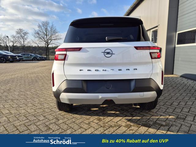 Opel Frontera GS 1.2 HEV 110PS Automatik Sitzheizung Lenkradheizung Frontscheibe beheizb. Klimaautomatik PDC v+h R&uuml;ckf.Kamera Navi Apple CarPlay Android Auto Touchscreen 17"LM 