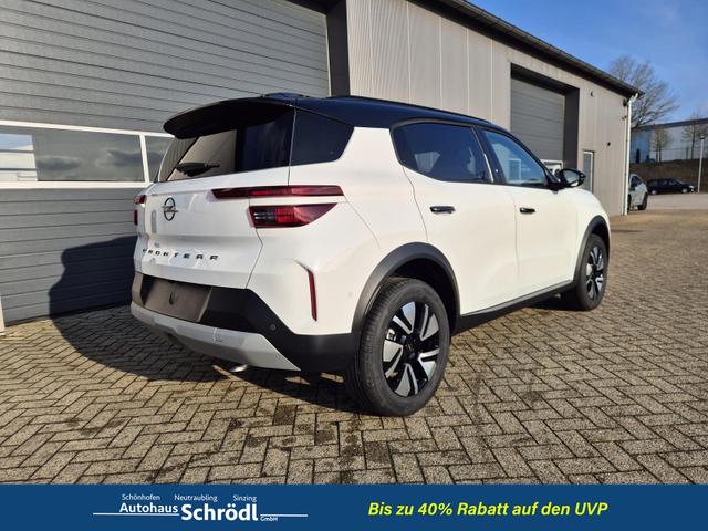 Opel Frontera GS 1.2 HEV 110PS Automatik Sitzheizung Lenkradheizung Frontscheibe beheizb. Klimaautomatik PDC v+h R&uuml;ckf.Kamera Navi Apple CarPlay Android Auto Touchscreen 17"LM 