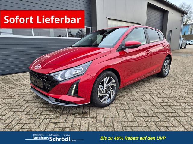 Hyundai i20 - 1.0 T-GDI 90PS Trend Automatik 5-t&uuml;rig Klimaautomatik Sitzheizung Lenkradheizung R&uuml;ckf.Kamera PDC Apple CarPlay Android Auto Tempomat Touchscreen 16"LM