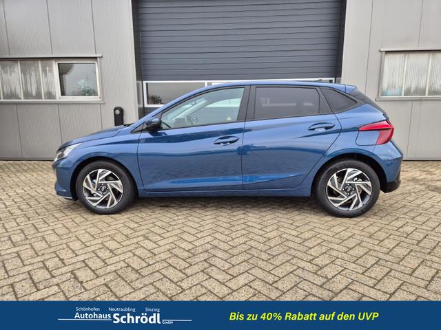 Hyundai i20 - 1.0 T-GDI 90PS Trend Automatik 5-t&uuml;rig Klimaautomatik Sitzheizung Lenkradheizung R&uuml;ckf.Kamera PDC Apple CarPlay Android Auto Tempomat Touchscreen 16"LM
