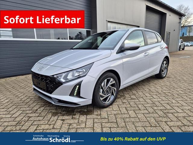 Hyundai i20 - 1.0 T-GDI 90PS Trend Automatik 5-t&uuml;rig Klimaautomatik Sitzheizung Lenkradheizung R&uuml;ckf.Kamera PDC Apple CarPlay Android Auto Tempomat Touchscreen 16"LM