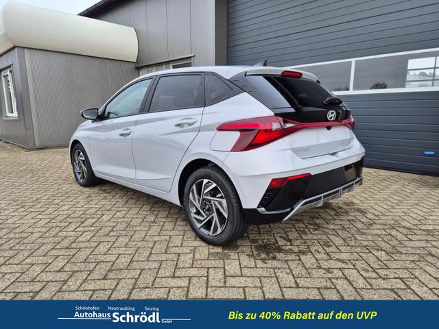 Hyundai i20 - 1.0 T-GDI 90PS Trend Automatik 5-t&uuml;rig Klimaautomatik Sitzheizung Lenkradheizung R&uuml;ckf.Kamera PDC Apple CarPlay Android Auto Tempomat Touchscreen 16"LM