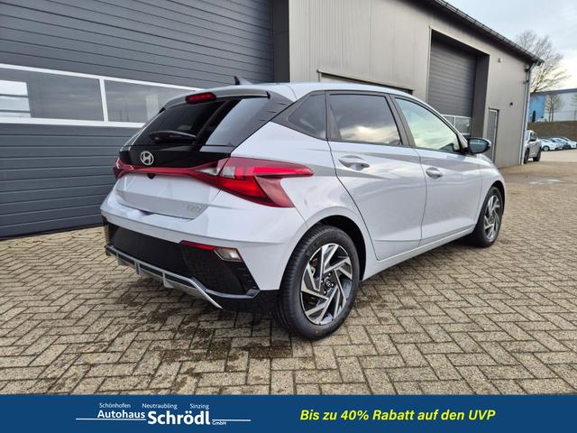 Hyundai i20 1.0 T-GDI 90PS Trend Automatik 5-t&uuml;rig Klimaautomatik Sitzheizung Lenkradheizung R&uuml;ckf.Kamera PDC Apple CarPlay Android Auto Tempomat Touchscreen 16"LM 