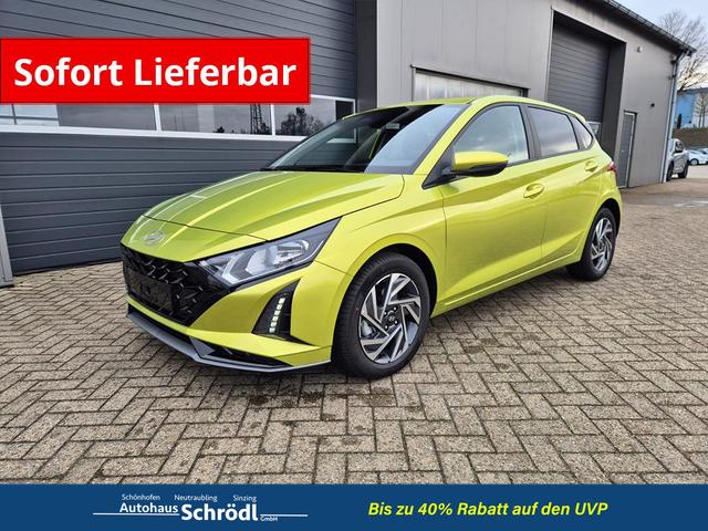 Hyundai i20 - 1.0 T-GDI 90PS Trend Automatik 5-t&uuml;rig Klimaautomatik Sitzheizung Lenkradheizung R&uuml;ckf.Kamera PDC Apple CarPlay Android Auto Tempomat Touchscreen 16"LM