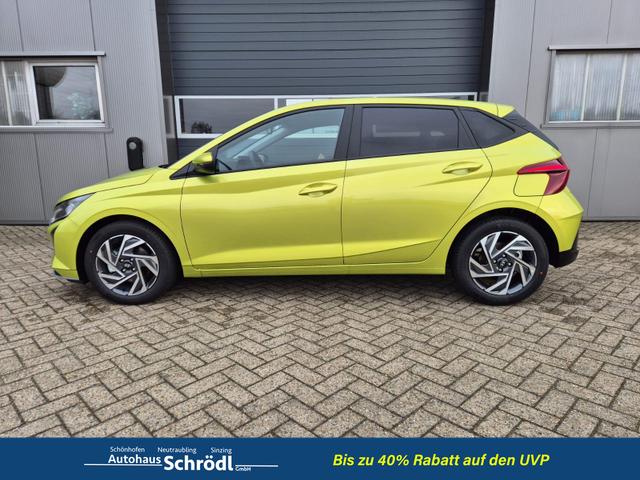 Hyundai i20 - 1.0 T-GDI 90PS Trend Automatik 5-t&uuml;rig Klimaautomatik Sitzheizung Lenkradheizung R&uuml;ckf.Kamera PDC Apple CarPlay Android Auto Tempomat Touchscreen 16"LM