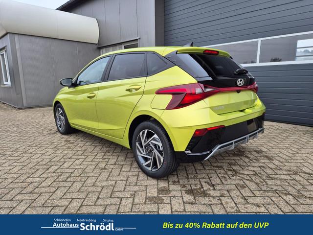 Hyundai i20 1.0 T-GDI 90PS Trend Automatik 5-t&uuml;rig Klimaautomatik Sitzheizung Lenkradheizung R&uuml;ckf.Kamera PDC Apple CarPlay Android Auto Tempomat Touchscreen 16"LM 
