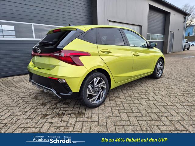 Hyundai i20 1.0 T-GDI 90PS Trend Automatik 5-t&uuml;rig Klimaautomatik Sitzheizung Lenkradheizung R&uuml;ckf.Kamera PDC Apple CarPlay Android Auto Tempomat Touchscreen 16"LM 