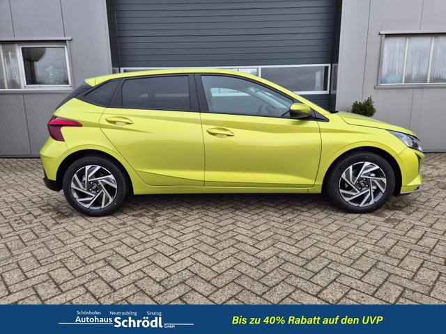 Hyundai i20 1.0 T-GDI 90PS Trend Automatik 5-t&uuml;rig Klimaautomatik Sitzheizung Lenkradheizung R&uuml;ckf.Kamera PDC Apple CarPlay Android Auto Tempomat Touchscreen 16"LM 