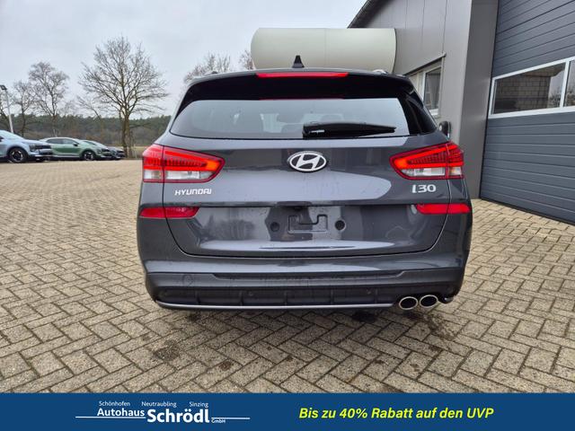 Hyundai i30 Kombi 1.6 T-GDI 150PS Automatik N-Line MY2026 Sitzheizung Lenkradheizung Klimaautomatik Navi 10,3"-Touchscreen Bluelink Apple CarPlay + Android Auto PDC v+h R&uuml;ckf.Kamera 18-LM 