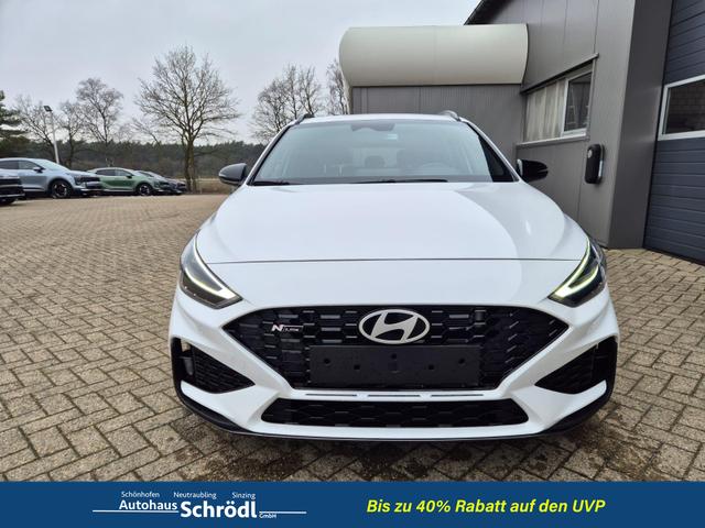 Hyundai i30 Kombi 1.6 T-GDI 150PS Automatik N-Line MY2026 Sitzheizung Lenkradheizung Klimaautomatik Navi 10,3"-Touchscreen Bluelink Apple CarPlay + Android Auto PDC v+h R&uuml;ckf.Kamera 18-LM 