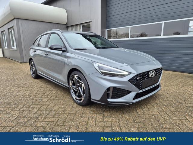 Hyundai i30 Kombi - 1.6 T-GDI 150PS Automatik N-Line MY2026 Sitzheizung Lenkradheizung Klimaautomatik Navi 10,3"-Touchscreen Bluelink Apple CarPlay + Android Auto PDC v+h R&uuml;ckf.Kamera 18-LM