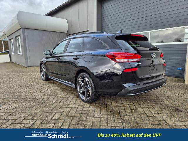 Hyundai i30 Kombi 1.6 T-GDI 150PS Automatik N-Line MY2026 Sitzheizung Lenkradheizung Klimaautomatik Navi 10,3"-Touchscreen Bluelink Apple CarPlay + Android Auto PDC v+h R&uuml;ckf.Kamera 18-LM 
