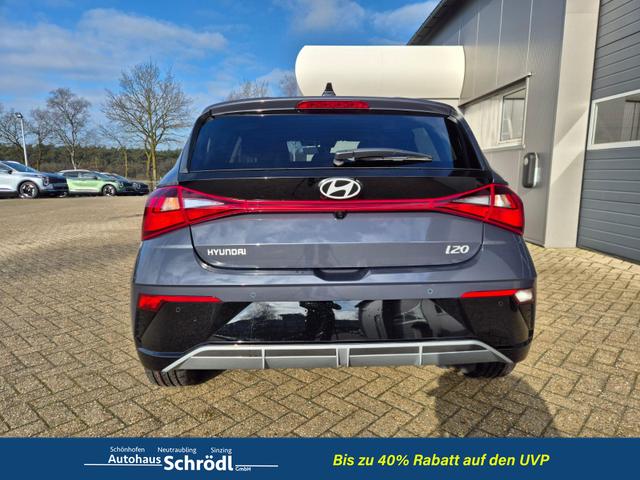 Hyundai i20 1.0 T-GDI 90PS Trend Automatik 5-t&uuml;rig Klimaautomatik Sitzheizung Lenkradheizung R&uuml;ckf.Kamera PDC Apple CarPlay Android Auto Tempomat Touchscreen 16"LM 