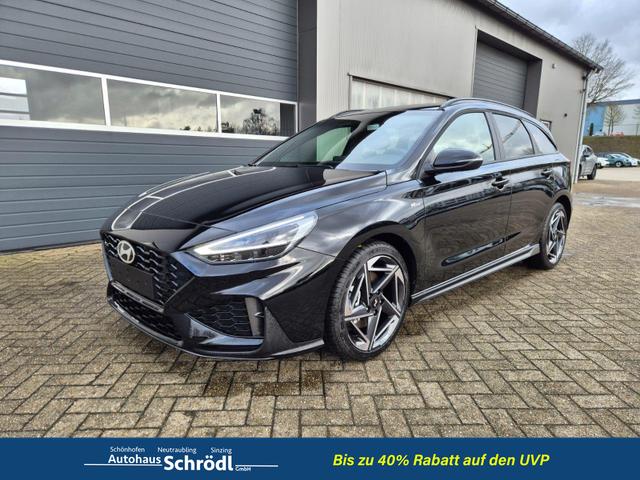 Hyundai i30 Kombi 1.6 T-GDI 150PS Automatik N-Line MY2026 Sitzheizung Lenkradheizung Klimaautomatik Navi 10,3"-Touchscreen Bluelink Apple CarPlay + Android Auto PDC v+h R&uuml;ckf.Kamera 18-LM 