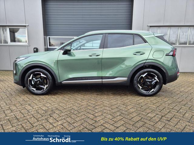 Kia Sportage Spirit 1.6 T-GDI 150PS Automatik NEUES MODELL MY26 FACELIFT Teil-Leder 18"LM Sitzheizung v+h Lenkradheizung Klimaautomatik ACC Navi Bluetooth Touchscreen Apple CarPlay Android Auto PDC R&uuml;ckf.Kamera 2x Keyless 