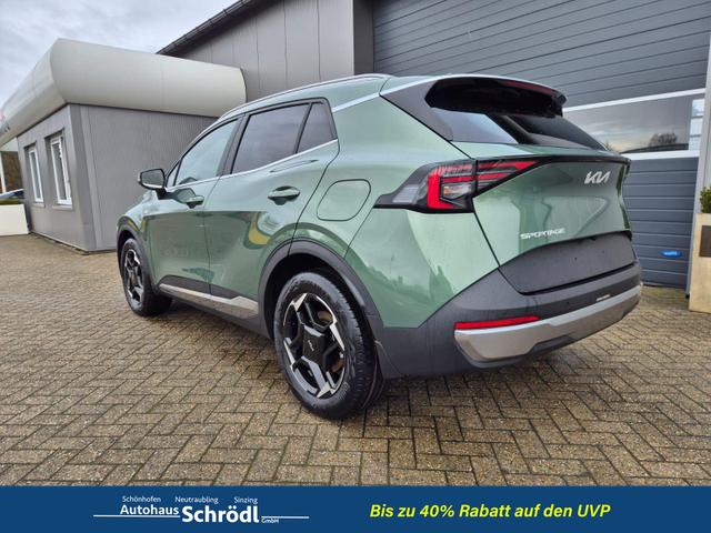 Kia Sportage Spirit 1.6 T-GDI 150PS Automatik NEUES MODELL MY26 FACELIFT Teil-Leder 18"LM Sitzheizung v+h Lenkradheizung Klimaautomatik ACC Navi Bluetooth Touchscreen Apple CarPlay Android Auto PDC R&uuml;ckf.Kamera 2x Keyless 