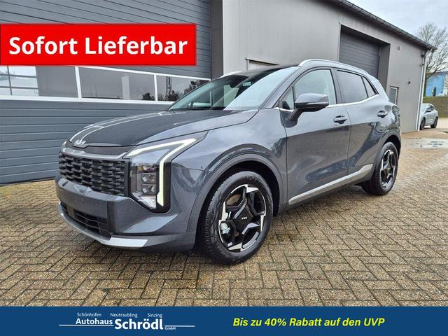 Kia Sportage - Spirit 1.6 T-GDI 150PS Automatik NEUES MODELL MY26 FACELIFT Teil-Leder 18"LM Sitzheizung v+h Lenkradheizung Klimaautomatik ACC Navi Bluetooth Touchscreen Apple CarPlay Android Auto PDC R&uuml;ckf.Kamera 2x Keyless