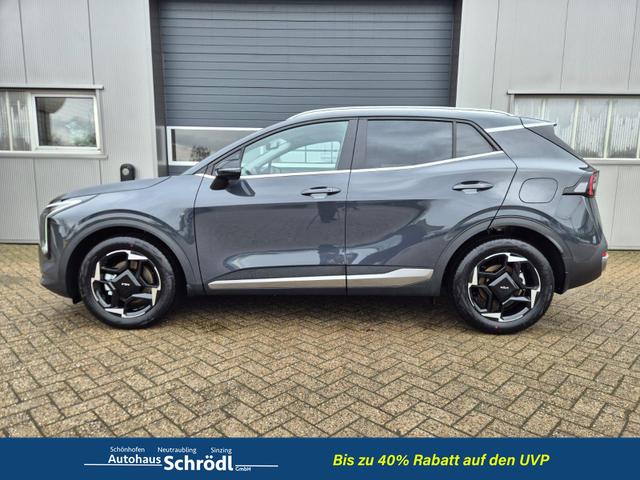 Kia Sportage Spirit 1.6 T-GDI 150PS Automatik NEUES MODELL MY26 FACELIFT Teil-Leder 18"LM Sitzheizung v+h Lenkradheizung Klimaautomatik ACC Navi Bluetooth Touchscreen Apple CarPlay Android Auto PDC R&uuml;ckf.Kamera 2x Keyless 