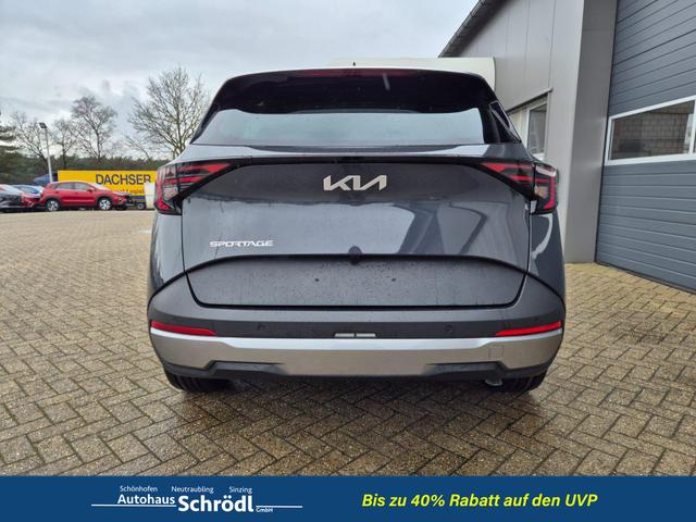 Kia Sportage Spirit 1.6 T-GDI 150PS Automatik NEUES MODELL MY26 FACELIFT Teil-Leder 18"LM Sitzheizung v+h Lenkradheizung Klimaautomatik ACC Navi Bluetooth Touchscreen Apple CarPlay Android Auto PDC R&uuml;ckf.Kamera 2x Keyless 