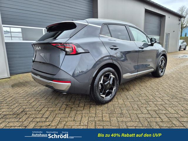 Kia Sportage Spirit 1.6 T-GDI 150PS Automatik NEUES MODELL MY26 FACELIFT Teil-Leder 18"LM Sitzheizung v+h Lenkradheizung Klimaautomatik ACC Navi Bluetooth Touchscreen Apple CarPlay Android Auto PDC R&uuml;ckf.Kamera 2x Keyless 