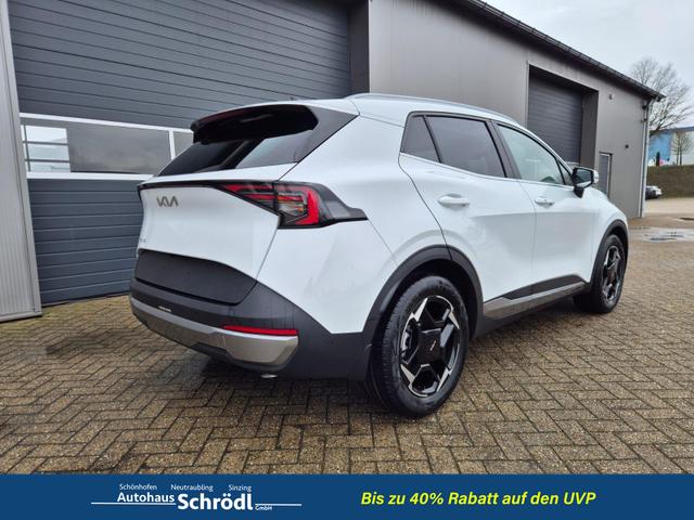 Kia Sportage Spirit 1.6 T-GDI 150PS Automatik NEUES MODELL MY26 FACELIFT Teil-Leder 18"LM Sitzheizung v+h Lenkradheizung Klimaautomatik ACC Navi Bluetooth Touchscreen Apple CarPlay Android Auto PDC R&uuml;ckf.Kamera 2x Keyless 