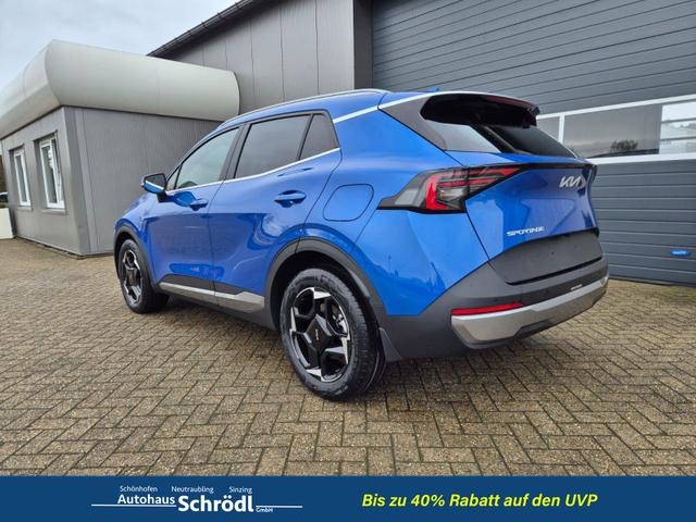 Kia Sportage Spirit 1.6 T-GDI 150PS Automatik NEUES MODELL MY26 FACELIFT Teil-Leder 18"LM Sitzheizung v+h Lenkradheizung Klimaautomatik ACC Navi Bluetooth Touchscreen Apple CarPlay Android Auto PDC R&uuml;ckf.Kamera 2x Keyless 