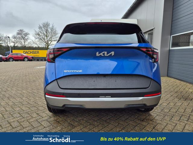 Kia Sportage Spirit 1.6 T-GDI 150PS Automatik NEUES MODELL MY26 FACELIFT Teil-Leder 18"LM Sitzheizung v+h Lenkradheizung Klimaautomatik ACC Navi Bluetooth Touchscreen Apple CarPlay Android Auto PDC R&uuml;ckf.Kamera 2x Keyless 
