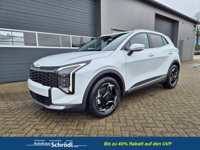 Kia Sportage Spirit 1.6 T-GDI 150PS Automatik NEUES MODELL MY26 FACELIFT Teil-Leder 18"LM Sitzheizung v+h Lenkradheizung Klimaautomatik ACC Navi Bluetooth Touchscreen Apple CarPlay Android Auto PDC R&uuml;ckf.Kamera 2x Keyless 