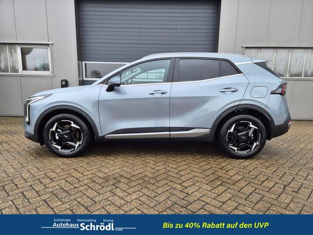 Kia Sportage Spirit 1.6 T-GDI 150PS Automatik NEUES MODELL MY26 FACELIFT Teil-Leder 18"LM Sitzheizung v+h Lenkradheizung Klimaautomatik ACC Navi Bluetooth Touchscreen Apple CarPlay Android Auto PDC R&uuml;ckf.Kamera 2x Keyless 