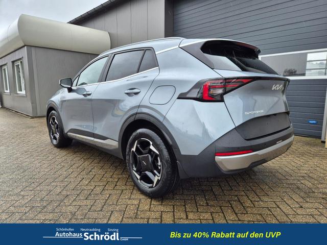 Kia Sportage Spirit 1.6 T-GDI 150PS Automatik NEUES MODELL MY26 FACELIFT Teil-Leder 18"LM Sitzheizung v+h Lenkradheizung Klimaautomatik ACC Navi Bluetooth Touchscreen Apple CarPlay Android Auto PDC R&uuml;ckf.Kamera 2x Keyless 