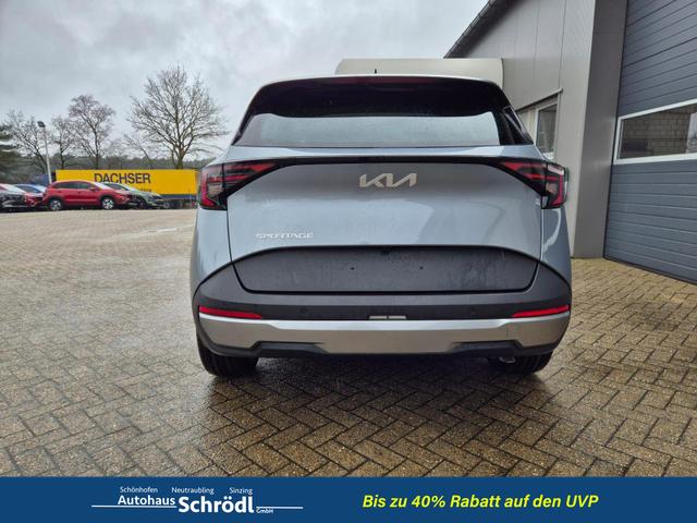 Kia Sportage Spirit 1.6 T-GDI 150PS Automatik NEUES MODELL MY26 FACELIFT Teil-Leder 18"LM Sitzheizung v+h Lenkradheizung Klimaautomatik ACC Navi Bluetooth Touchscreen Apple CarPlay Android Auto PDC R&uuml;ckf.Kamera 2x Keyless 