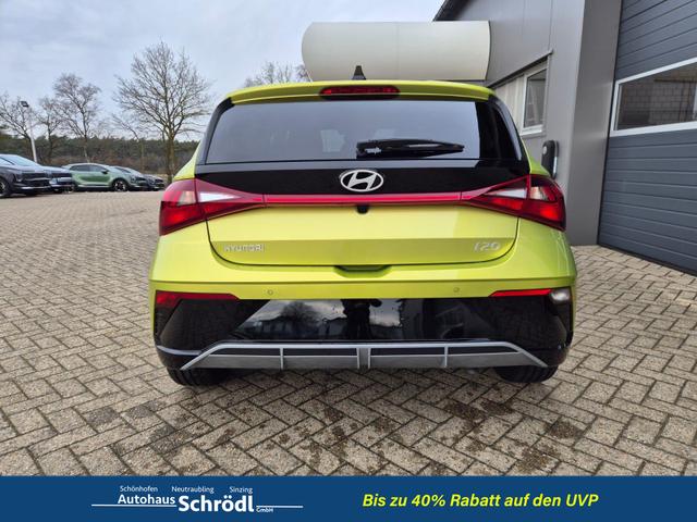 Hyundai i20 1.0 T-GDI 90PS Trend Automatik 5-t&uuml;rig Klimaautomatik Sitzheizung Lenkradheizung R&uuml;ckf.Kamera PDC Apple CarPlay Android Auto Tempomat Touchscreen 16"LM 