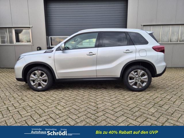 Suzuki Vitara Comfort 110PS MHEV 4x4 ALLGRIP 1.4 Boosterjet Allrad Navi Klimaautomatik Sitzheizung ACC PDC R&uuml;ckf.Kamera Suzuki-Radio Apple CarPlay Android Auto Touchscreen 2xKeyless 17-LM 