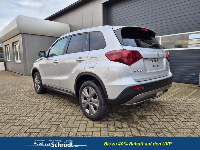 Suzuki Vitara Comfort 110PS MHEV 4x4 ALLGRIP 1.4 Boosterjet Allrad Navi Klimaautomatik Sitzheizung ACC PDC R&uuml;ckf.Kamera Suzuki-Radio Apple CarPlay Android Auto Touchscreen 2xKeyless 17-LM 