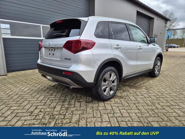 Suzuki Vitara Comfort 110PS MHEV 4x4 ALLGRIP 1.4 Boosterjet Allrad Navi Klimaautomatik Sitzheizung ACC PDC R&uuml;ckf.Kamera Suzuki-Radio Apple CarPlay Android Auto Touchscreen 2xKeyless 17-LM 