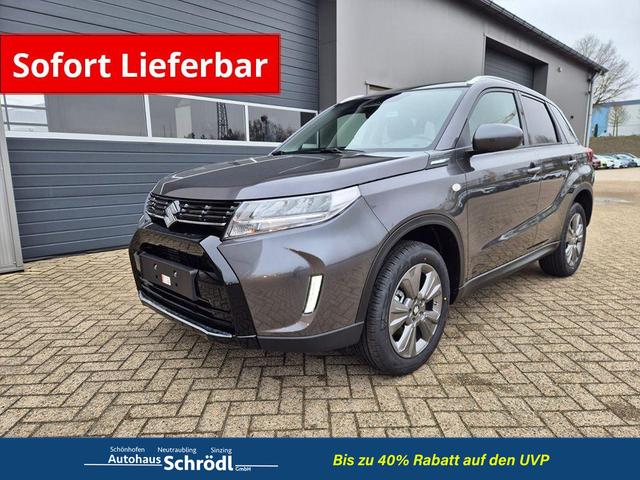 Suzuki Vitara - Comfort+ 110PS Automatik MHEV 1.4 Boosterjet Teilleder Navi Klimaautomatik Sitzheizung ACC PDC v+h R&uuml;ckf.Kamera Suzuki-Radio Apple CarPlay Android Auto Touchscreen 2xKeyless 17-LM