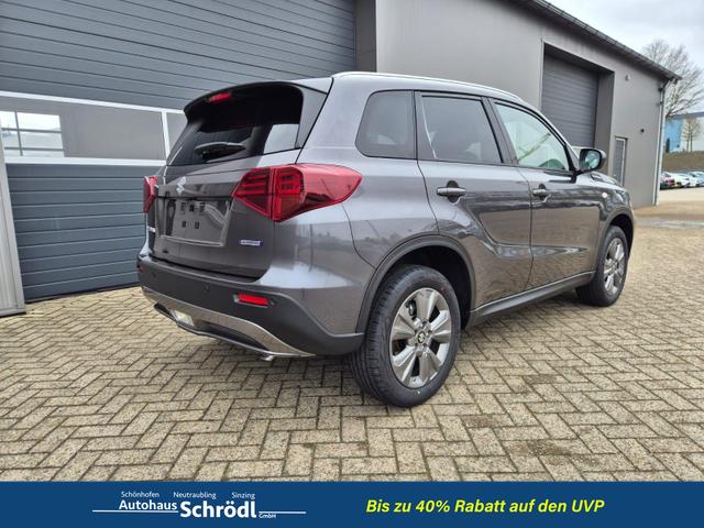 Suzuki Vitara Comfort 110PS Automatik MHEV 1.4 Boosterjet Klimaautomatik Sitzheizung Navi ACC PDC R&uuml;ckf.Kamera Suzuki-Radio Apple CarPlay Android Auto Touchscreen 2xKeyless 17-LM 