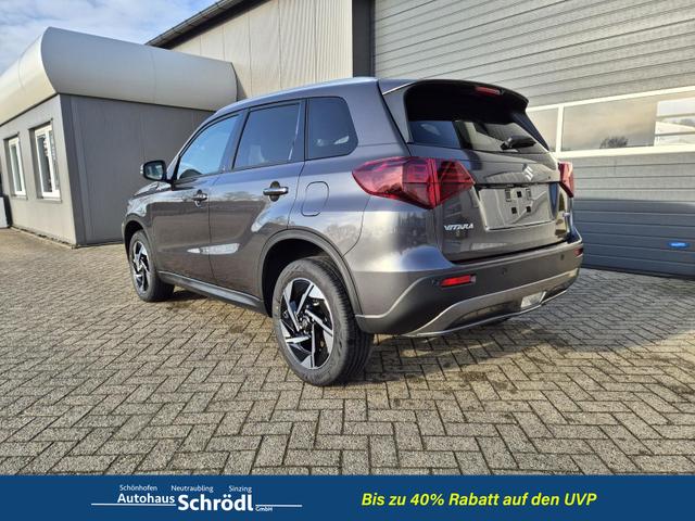 Suzuki Vitara Comfort+ 110PS Automatik MHEV 1.4 Boosterjet Teilleder Navi Klimaautomatik Sitzheizung ACC PDC v+h R&uuml;ckf.Kamera Suzuki-Radio Apple CarPlay Android Auto Touchscreen 2xKeyless 17-LM 