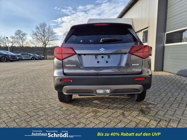 Suzuki Vitara Comfort+ 110PS Automatik MHEV 1.4 Boosterjet Teilleder Navi Klimaautomatik Sitzheizung ACC PDC v+h R&uuml;ckf.Kamera Suzuki-Radio Apple CarPlay Android Auto Touchscreen 2xKeyless 17-LM 