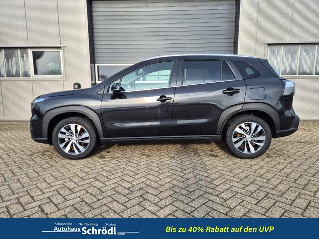 Suzuki S-Cross Comfort+ 110PS MHEV 4x4 ALLGRIP 1.4 Boosterjet Teilleder Navi Klimaautomatik Sitzheizung ACC PDC v+h 4x Kamera Suzuki-Radio Apple CarPlay Android Auto Touchscreen 2xKeyless 17-LM 
