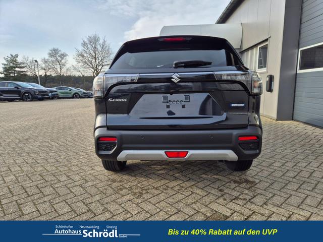 Suzuki S-Cross Comfort+ 110PS MHEV 4x4 ALLGRIP 1.4 Boosterjet Teilleder Navi Klimaautomatik Sitzheizung ACC PDC v+h 4x Kamera Suzuki-Radio Apple CarPlay Android Auto Touchscreen 2xKeyless 17-LM 