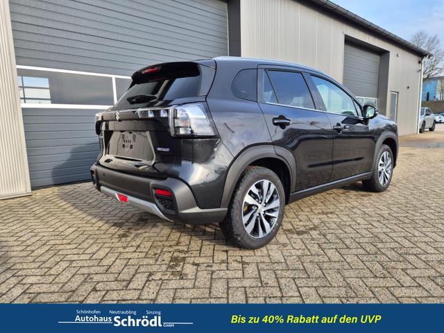 Suzuki S-Cross Comfort+ 110PS MHEV 4x4 ALLGRIP 1.4 Boosterjet Teilleder Navi Klimaautomatik Sitzheizung ACC PDC v+h 4x Kamera Suzuki-Radio Apple CarPlay Android Auto Touchscreen 2xKeyless 17-LM 